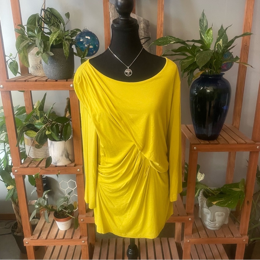 Anne Klein Ruching Detail Tunic NWOT